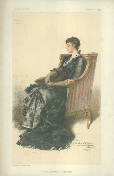 Gladys Countess of Lonsdale by Theobald Chartran